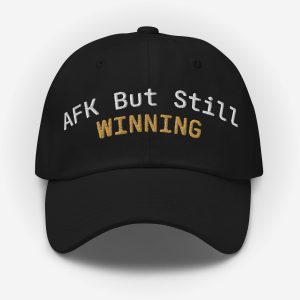 Gorra "AFK But Still WINNING"